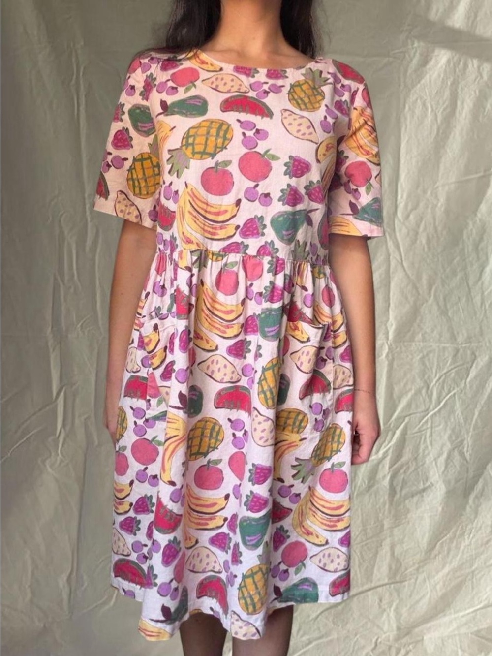 Princess Highway Fruity Smock Dress